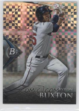 2014 Bowman Platinum - Chrome Prospects - X-Fractor #BPCP10 - Byron Buxton