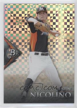 2014 Bowman Platinum - Chrome Prospects - X-Fractor #BPCP32 - Justin Nicolino