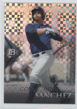 2014 Bowman Platinum - Chrome Prospects - X-Fractor #BPCP6 - Gary Sanchez