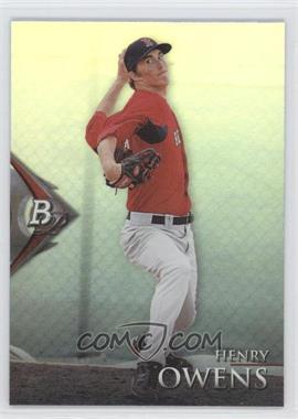 2014 Bowman Platinum - Prospects #BPP25 - Henry Owens