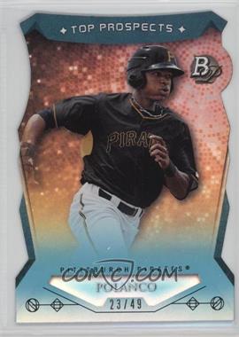 2014 Bowman Platinum - Top Prospects - Blue Refractor Die-Cut #TP-GP - Gregory Polanco /49