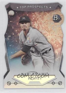 2014 Bowman Platinum - Top Prospects - Die-Cut #TP-AHE - Andrew Heaney