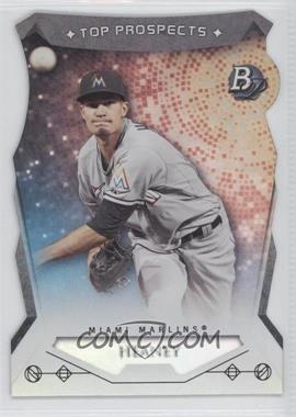 2014 Bowman Platinum - Top Prospects - Die-Cut #TP-AHE - Andrew Heaney