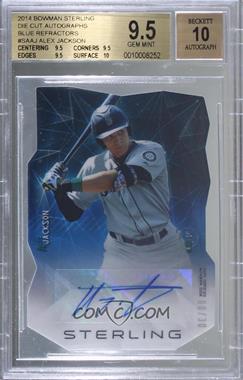 2014 Bowman Sterling - Die-Cut Autographs - Blue Refractor #SA-AJ - Alex Jackson /30 [BGS 9.5 GEM MINT]