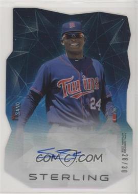 2014 Bowman Sterling - Die-Cut Autographs - Blue Refractor #SA-MS - Miguel Sano /30