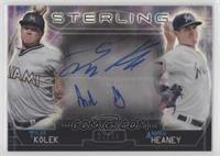 Tyler Kolek, Andrew Heaney #/35