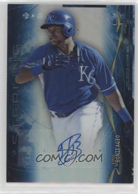 2014 Bowman Sterling - Prospect Autographs - Blue Refractor #BSPA-JB - Jorge Bonifacio /25