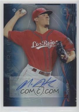 2014 Bowman Sterling - Prospect Autographs - Blue Refractor #BSPA-NH - Nick Howard /25