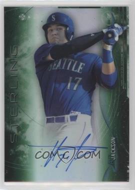 2014 Bowman Sterling - Prospect Autographs - Green Refractor #BSPA-AJ - Alex Jackson /125