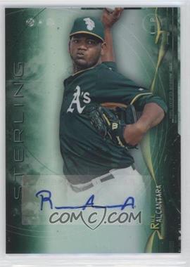 2014 Bowman Sterling - Prospect Autographs - Green Refractor #BSPA-RA - Raul Alcantara /125