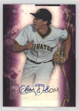 2014 Bowman Sterling - Prospect Autographs - Magenta Refractor #BSPA-CT - Cole Tucker /99