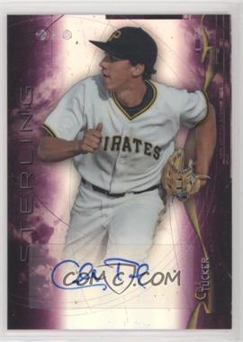 2014 Bowman Sterling - Prospect Autographs - Magenta Refractor #BSPA-CT - Cole Tucker /99