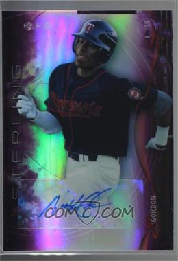 2014 Bowman Sterling - Prospect Autographs - Magenta Refractor #BSPA-NG - Nick Gordon /99 [Noted]