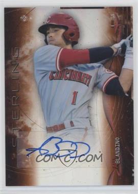 2014 Bowman Sterling - Prospect Autographs - Orange Refractor #BSPA-ABL - Alex Blandino /75