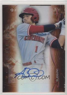 2014 Bowman Sterling - Prospect Autographs - Orange Refractor #BSPA-ABL - Alex Blandino /75