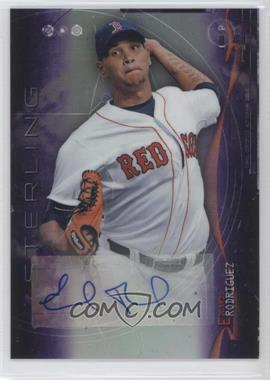 2014 Bowman Sterling - Prospect Autographs - Purple Refractor #BSPA-ER - Eduardo Rodriguez /50