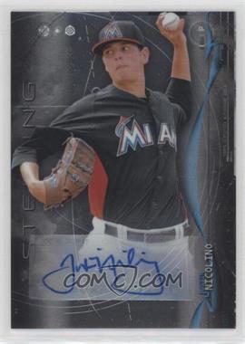 2014 Bowman Sterling - Prospect Autographs #BSPA-JN - Justin Nicolino