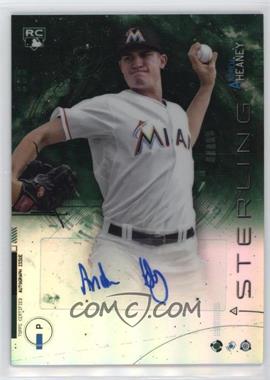 2014 Bowman Sterling - Rookie Autographs - Green Refractor #BSRA-AH - Andrew Heaney /125