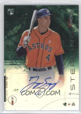 2014 Bowman Sterling - Rookie Autographs - Green Refractor #BSRA-GS - George Springer /125