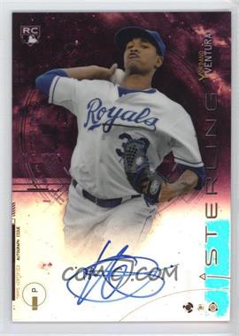 2014 Bowman Sterling - Rookie Autographs - Magenta Refractor #BSRA-YV - Yordano Ventura /99