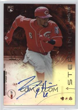 2014 Bowman Sterling - Rookie Autographs - Orange Refractor #BSRA-BH - Billy Hamilton /75