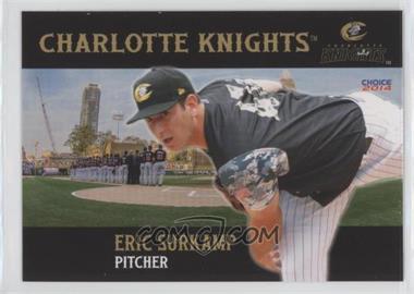 2014 Choice Charlotte Knights - [Base] #20 - Eric Surkamp
