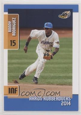 2014 Grandstand Akron RubberDucks - [Base] #15 - Ronny Rodriguez