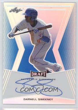 2014 Leaf Metal Draft - [Base] - Blue Prismatic #BA-DS2 - Darnell Sweeney /50