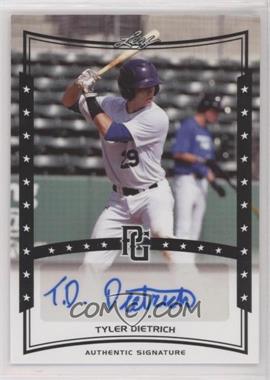 2014 Leaf Perfect Game Showcase - Autographs - Black #PG-TD2 - Tyler Dietrich