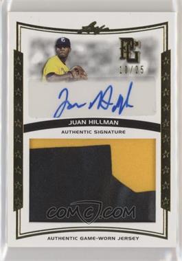 2014 Leaf Perfect Game Showcase - Jersey Autographs - Gold #JA-JH1 - Juan Hillman /25