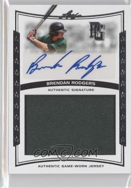 2014 Leaf Perfect Game Showcase - Jersey Autographs #JA-BR1 - Brendan Rodgers