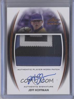 2014 Leaf Trinity - Patch Autographs - Bronze #PA-JH1 - Jeff Hoffman