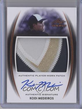 2014 Leaf Trinity - Patch Autographs - Bronze #PA-KM1 - Kodi Medeiros