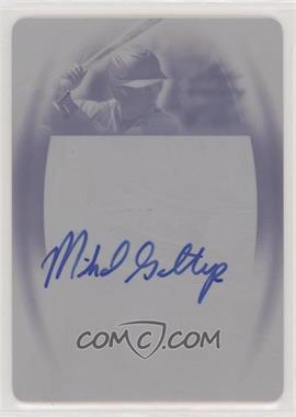 2014 Leaf Trinity - Patch Autographs - Printing Plate Magenta #PA-MG1 - Michael Gettys /1