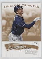 Evan Longoria #/25