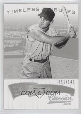 2014 Panini Classics - [Base] - Timeless Tributes Silver #127 - Ted Kluszewski /149