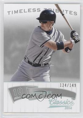 2014 Panini Classics - [Base] - Timeless Tributes Silver #25 - Chipper Jones /149