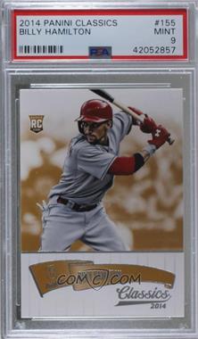 2014 Panini Classics - [Base] #155 - Billy Hamilton [PSA 9 MINT]