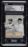 Mel Ott, Johnny Mize [CSG 7 Near Mint] #/99