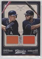 George Springer, Jon Singleton #/99