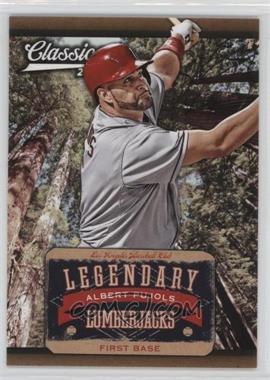 2014 Panini Classics - Legendary Lumberjacks #1 - Albert Pujols