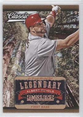 2014 Panini Classics - Legendary Lumberjacks #1 - Albert Pujols