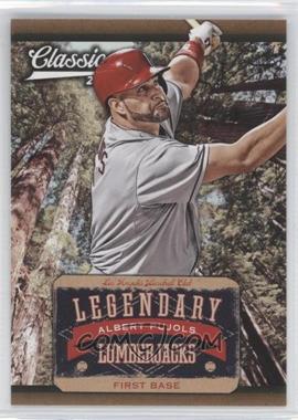 2014 Panini Classics - Legendary Lumberjacks #1 - Albert Pujols