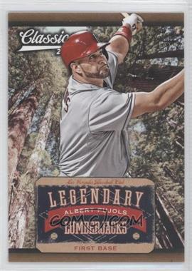 2014 Panini Classics - Legendary Lumberjacks #1 - Albert Pujols