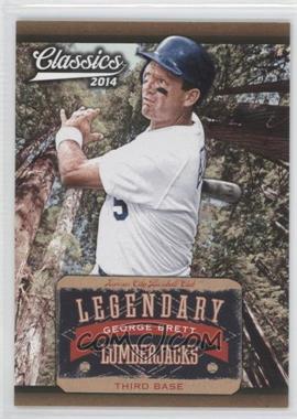 2014 Panini Classics - Legendary Lumberjacks #11 - George Brett