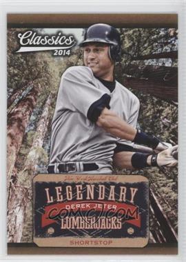 2014 Panini Classics - Legendary Lumberjacks #5 - Derek Jeter