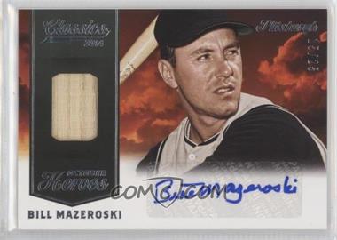 2014 Panini Classics - October Heroes Signatures - Bats #4 - Bill Mazeroski /25