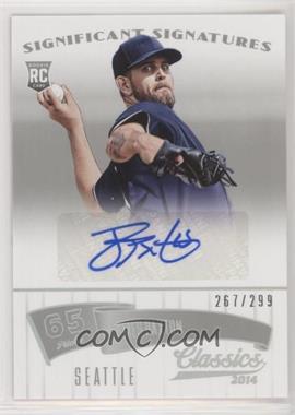 2014 Panini Classics - Significant Signatures - Silver #92 - James Paxton /299