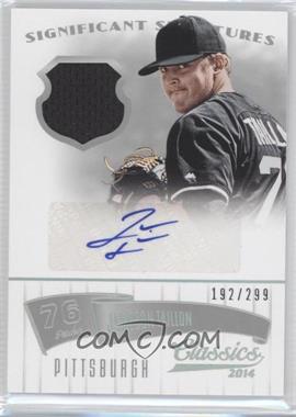 2014 Panini Classics - Significant Signatures Materials - Silver Jerseys #37 - Jameson Taillon /299