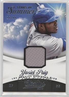 2014 Panini Classics - Stars of Summer - Jerseys #24 - Yasiel Puig /99